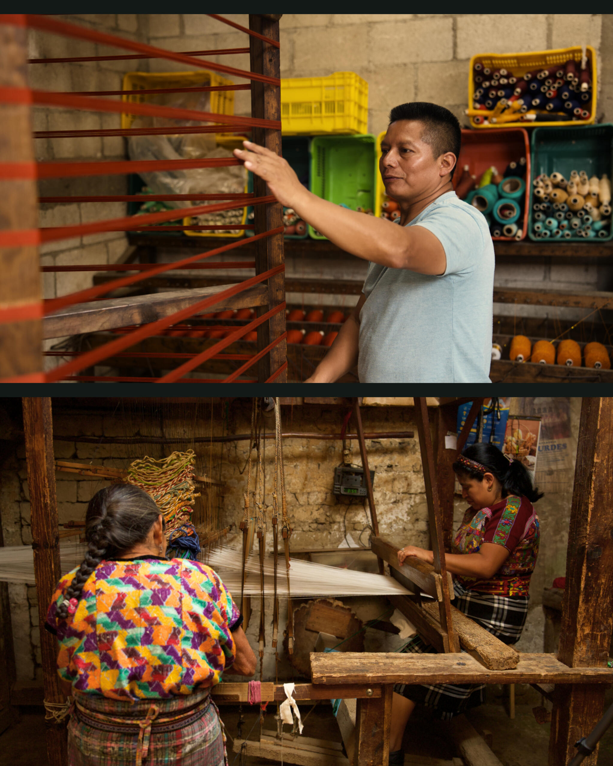 Artisans Qetzaly Guatemala tisserand - tisserande - tisserands Qetzaly