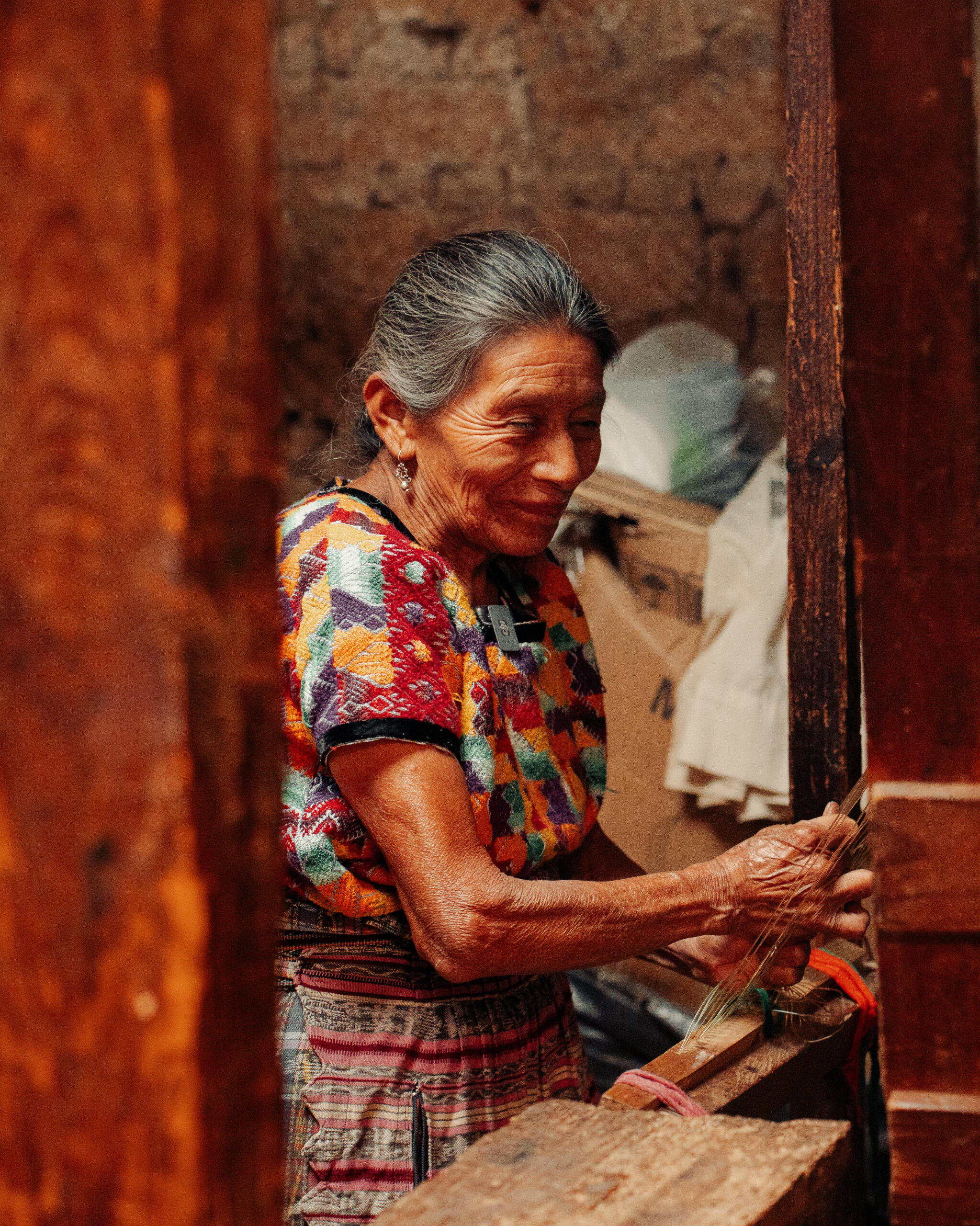 doña Margarita, tisserande maya, Guatemala